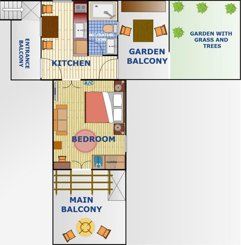 Mirthios-Hill Apartments Plakias Ngoại thất bức ảnh